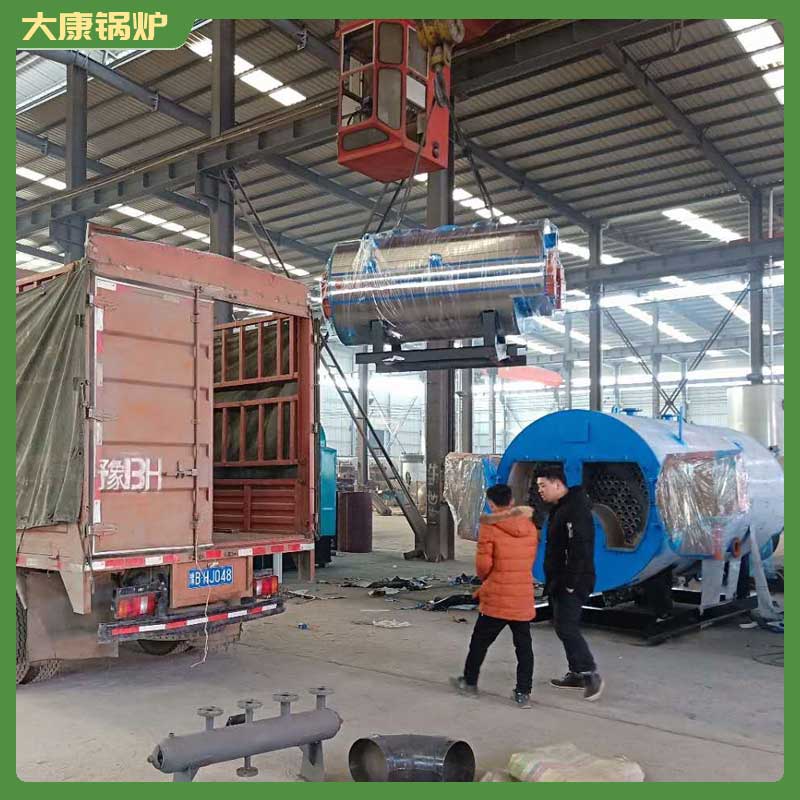 生物質鍋爐蒸氣太康銀晨鍋爐10t燃氣熱水鍋爐