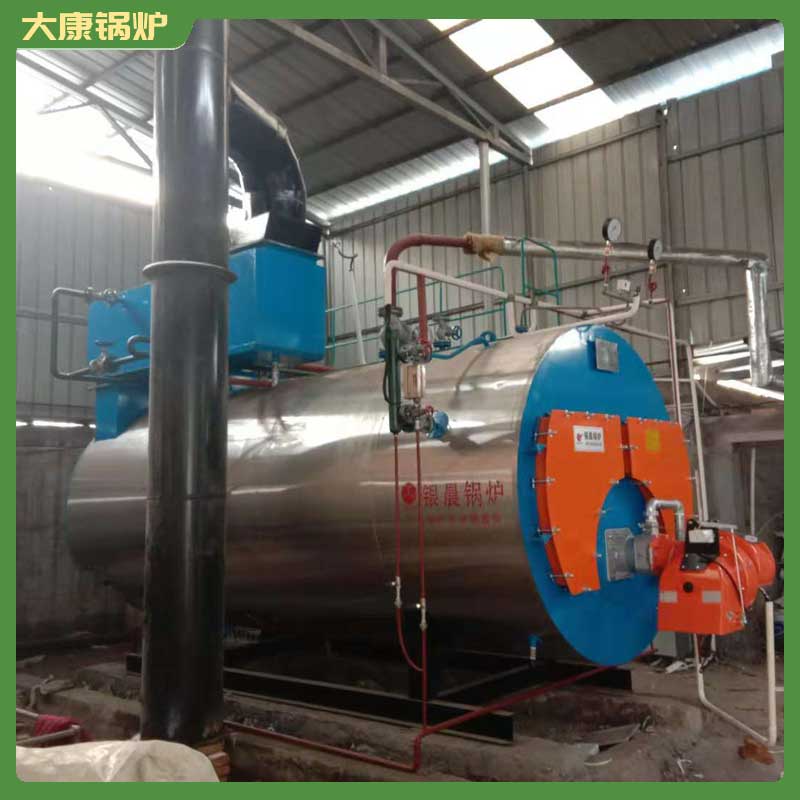 生物質燃料汽水兩用鍋爐太康銀晨鍋爐廠集體供暖天然氣鍋爐